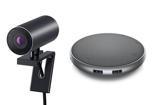 Dell UltraSharp Webcam and Dell Mobile Adapter Speakerphone