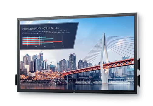Monitor Dell 75 4K com touchscreen interativa (C7520QT)